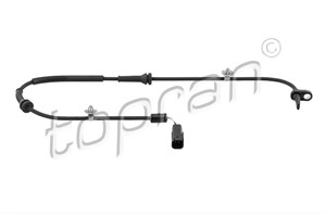 ABS-givare, Sensor, hjulvarvtal, Fram, höger eller vänster, MAZDA 2, D651 43 70XB