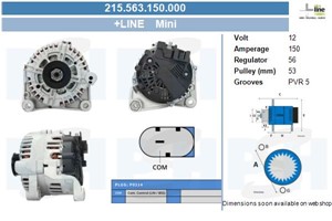 Generator, MINI MINI, MINI Cabriolet, MINI CLUBMAN, MINI CLUBVAN, MINI COUNTRYMAN, MINI Coupé, MINI PACEMAN, MINI Roadster, 12317823291,