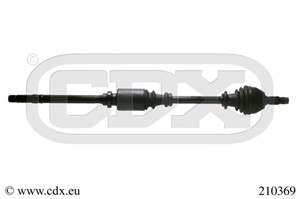 Drivaxel, framaxel höger, PEUGEOT 306, 306 Break, 306 Cabriolet, 306 Halvkombi