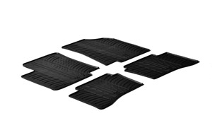 Gummimatta, kupé, Fram och bak, KIA RIO II, RIO III, RIO Sedan II, RIO Sedan III