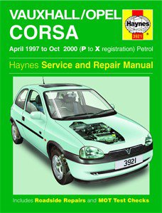 Haynes Reparationshandbok, Vauxhall/Opel Corsa Petrol, Universal