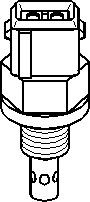 Sensor, insugslufttemperatur, BMW 3 [E36], 5 [E34], 5 Touring [E34], 1 730 035, 1362 1 730 035