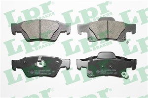 Bromsbeläggsats, Bakaxel, JEEP GRAND CHEROKEE IV, 2AMV4386AA, 2AMV4386AB, 68052386AA, K68052386AA, V2012386AA