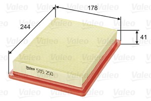 Luftfilter, ALFA ROMEO,FIAT,LANCIA, 0060561931, 0060595381, 1145006, 60561931, 60595381, 60809275, 60811664, 608116641, 71736126, 717361