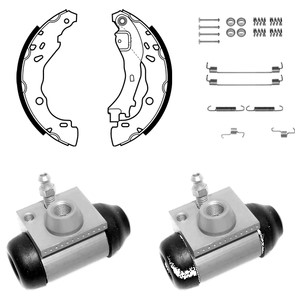 Bromsbackar, sats, Bak, LANCIA YPSILON