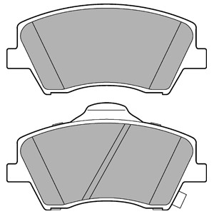 Bromsbeläggsats, Framaxel, HYUNDAI ELANTRA Sedan VI, IONIQ, KIA NIRO, 58101F2A00, 58101-F2A00, 58101F3A00, 58101-F3A00, 58101G2A10, 5810