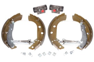 Bromsbackar, sats, Bakaxel, PEUGEOT 405 I, 405 II, 405 Break I, 405 Break II, 42411Y, 42413Q, 42416N, 427104