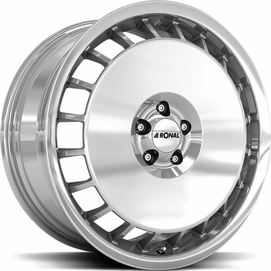 Ronal R50 Aero Polished 8/18 5/112 ET45 B76