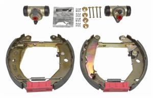 Bromsbackar, sats, Bakaxel, FORD FIESTA III