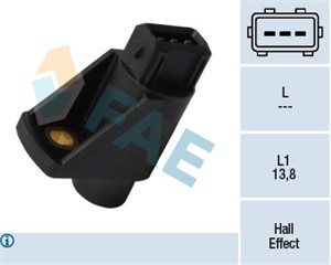Sensor, tändningsimpuls, OPEL,SAAB,VAUXHALL, 12 38 911, 45 04 296, 90357480