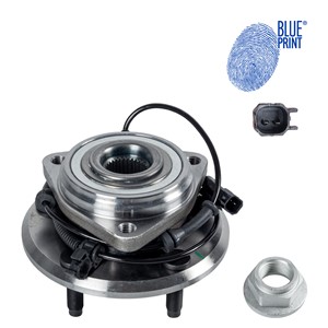 Hjullagersats, Framaxel, JEEP WRANGLER III, 52060398AC S1, 52060398AC, 68004083AA