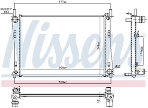 Kylare, motorkylning, FORD FIESTA V, FIESTA Van V, FUSION, MAZDA 2, 1141490, 1214785, 1222562, 1325831, 2S6H 8005 CD, 2S6H8005CC, 4S6H-8