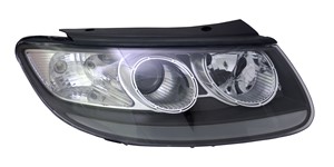Strålkastare, Vänster, HYUNDAI SANTA FÉ II, 921012B010, 92101-2B010, 921012B011, 92101-2B011, 921012B020, 92101-2B020, 921012B021, 92101