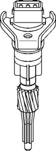 Sensor, vägmätare, AUDI,SEAT,SKODA,VW, 1H0 919 149A