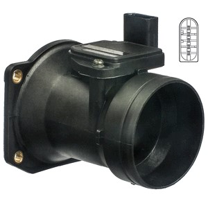 Luftmassemätare, AUDI,SEAT,SKODA,VW, 06A 906 461B