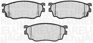 Bromsbeläggsats, Framaxel, ISUZU IMPULSE, MAZDA 626 V, 626 Hatchback V, 626 Station Wagon V, PREMACY, CBY33323Z, CBY33328Z, CBY43323Z, C
