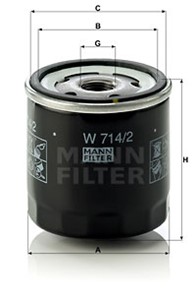 Oljefilter, ALFA ROMEO,FIAT,LANCIA,SEAT, 000 393 6608, 000 396 3373, 4434791, 4469396, 4469397, 4469398, 4469399, 4469400, 46805828, 500