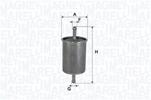 Bränslefilter, passar många modeller, 0024772601, 0024772701, 0024772801, 0060523432, 119113206100, 119113206101, 119113206104, 12682313
