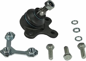 Kulled / Spindelled, framaxel höger, framaxel vänster, Nedre, SEAT AROSA, VW LUPO I, POLO, POLO III, 6N0 407 365, 6N0 407 365S, 6N040736