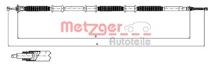 Vajer, parkeringsbroms, Vänster bak, FIAT DOBLO Minibus, minivan, 51796639