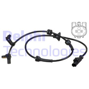 ABS-givare, Sensor, hjulvarvtal, Bakaxel, Höger, Vänster, CITROËN C1, C1 II, PEUGEOT 107, 108, TOYOTA AYGO, AYGO Skåp/halvkombi, 895440H