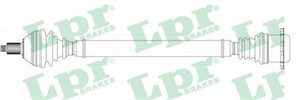 Drivaxel, framaxel höger, SEAT,SKODA,VW, 6Q0407272DH