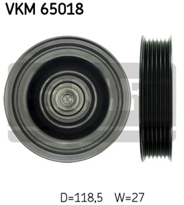 Styrrulle, drivrem, HYUNDAI,KIA, 25288-27000, 25288-27001