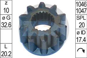 Drev, startmotor, HYUNDAI,MITSUBISHI,PROTON, M002T56171, M002T56181, M002T56182, M002T56185, M002T57271, M002T57273, M002T57771, M002T57