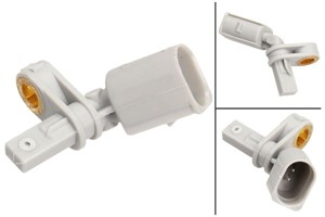 ABS-givare, Sensor, hjulvarvtal, framaxel vänster, AUDI A2, VW LUPO I, 6E0 927 803 A, 6E0 927 803 B