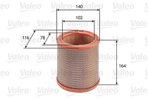 Luftfilter, CITROËN,PEUGEOT, 144485, 1444-85, 1444A7, 1444-A7, 1444ST, 1444-ST, 95658433, 95659354