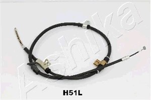Vajer, parkeringsbroms, Vänster bak, HYUNDAI SONATA III, 5976034001, 5976034002