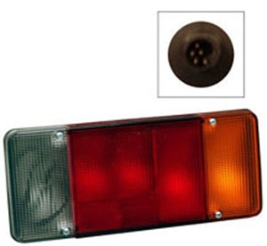 Baklykta, Höger, IVECO DAILY Flak/chassi III, 500356782
