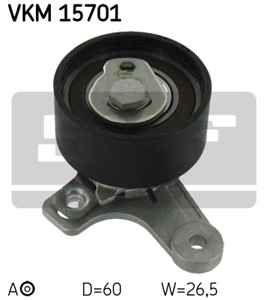 Spännrulle, kamrem, Vänster, CHEVROLET,OPEL,VAUXHALL, 48 05 177, 48 15 241, 96440336, 96941103