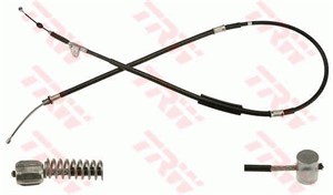 Vajer, parkeringsbroms, Bak, Höger, TOYOTA AVENSIS, AVENSIS Kombi, AVENSIS Liftback, 46420-05020