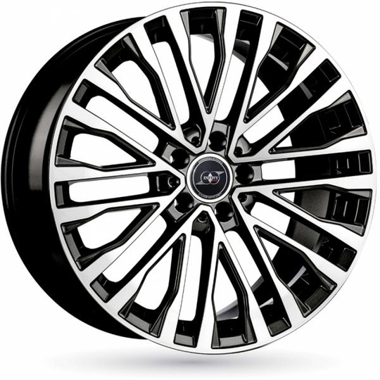 Infiny Individual Kamenz Shiny Black Machined Face 9,5/19 5/112 ET48 B66.5