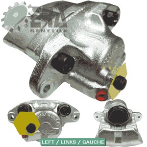 Bromsok, framaxel vänster, Framför axeln, CITROËN,DACIA,PEUGEOT,RENAULT, 4401 63, 7701 201 965, 7701207958, 7701499301, 7702 295 393