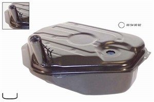 Bränsletank, BMW 5 [E12, E28], 6 [E24], 16 11 1 178 881