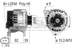 Generator, AUDI,SKODA,VW, 078 903 016 AB, 078 903 016 AC, 078 903 018 AX, 4Z7 903 015