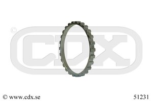 Sensorring, ABS, På hjulsidan, RENAULT CLIO I, CLIO II, KANGOO, KANGOO Express, 7700867344