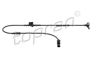ABS-givare, Sensor, hjulvarvtal, Fram, höger eller vänster, OPEL MERIVA B Minibus, minivan, VAUXHALL MERIVA Mk II, 12 38 730, 12 47 507