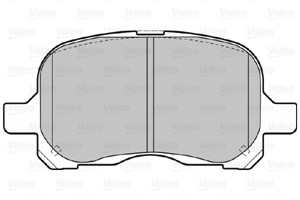 Bromsbeläggsats, Framaxel, TOYOTA CELICA Coupé, COROLLA, COROLLA Compact, COROLLA Kombi, COROLLA Liftback, COROLLA Sedan, 04465-12240, 0