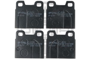 Bromsbeläggsats, Bakaxel, Framaxel, ALFA ROMEO,BMW,DAF,MASERATI,NISSAN,NSU,OPEL,PORSCHE,SAAB,TALBOT,VOLVO,VW, 10526 26003 00 25, 10526 2