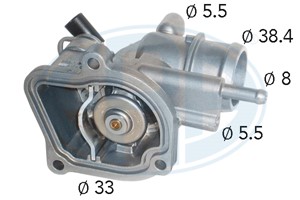 Termostat, kylvätska, JEEP,MERCEDES-BENZ, 05080146AA, 05080146AB, 5080146AA, 5080146AB, 611 200 02 15, 611 200 07 15, 611 203 04 75, 611