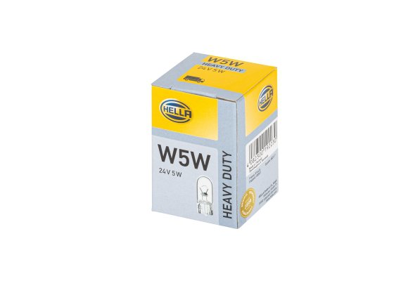 Glödlampa 24V W5W W2,1x9,5d