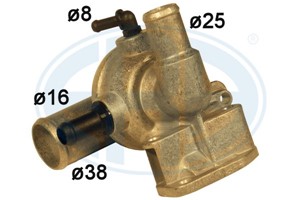 Termostat, kylvätska, CHRYSLER VOYAGER IV, 49012024F, 5083288AA