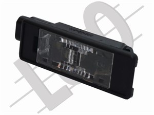 Belysning, registreringsskylt, Tvåsidig, CITROËN C3 II, C-ELYSEE, DS3, DS5, PEUGEOT 207, 3008 Minibus, minivan, 307, 6340F0