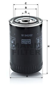 Oljefilter, CITROËN,FIAT,IVECO,PEUGEOT, 1109 AS, 1109 Y5, 1109 Y6, 1606267480, 299 2188, 500038746, 500040987, 504006145, 71753739, 809