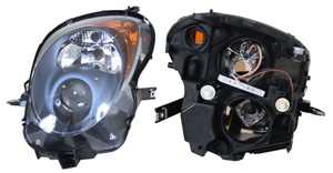 Strålkastare, Vänster, ALFA ROMEO MITO, 0000050518342, 0000050522798, 0000050527813, 0050521533, 50518342