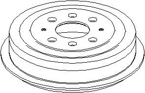 Bromstrumma, Bakaxel, FIAT GRANDE PUNTO, OPEL ADAM, CORSA D, CORSA D Skåp/halvkombi, VAUXHALL ADAM, 05 68 269, 5 68 269, 55701379