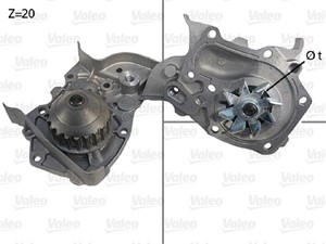 Vattenpump, DACIA,RENAULT, 6001546092, 7700866518, 8200146301